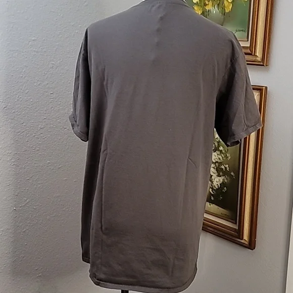 Star Wars Yoda Best Dad grey tee shirt size large - Picture 4 of 8